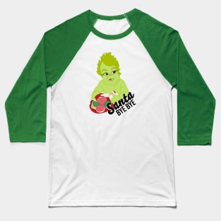 Santa Bye Bye Baseball T-Shirt